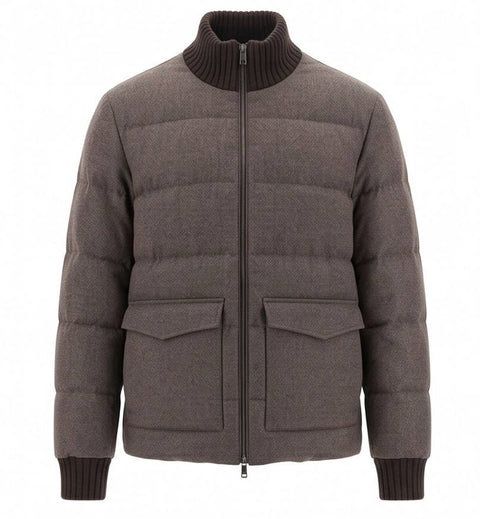 HERNO BOMBER LANA LOROPIANA