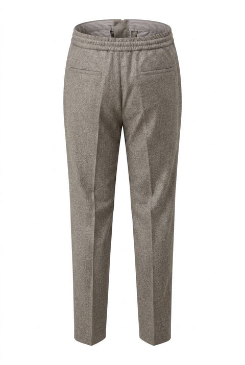 BRUNELLO CUCINELLI PANTALONE CULISSE 2 PINCES FLANELLA