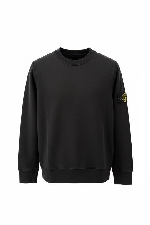 STONE ISLAND FELPA COTONE LOGO