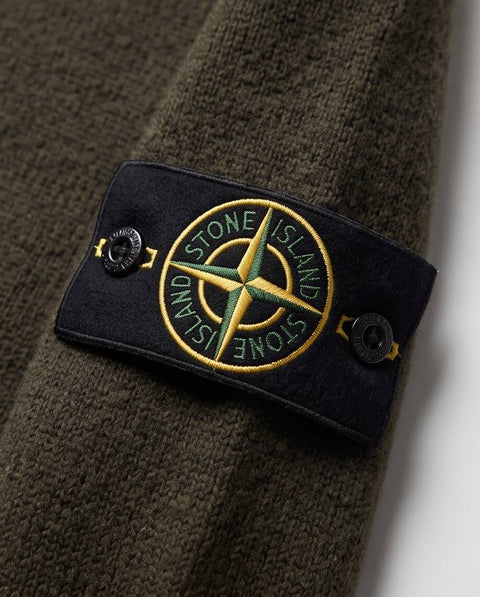 STONE ISLAND MAGLIA LANA RASATA