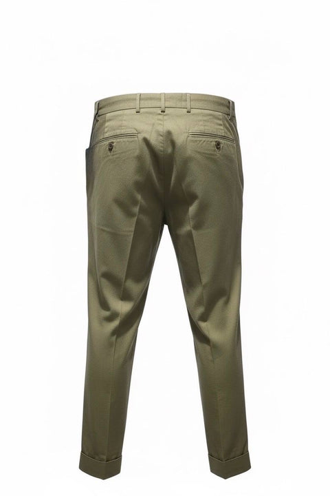 PT TORINO CARROT 2 PINCES PANTALONE LINO E COTONE