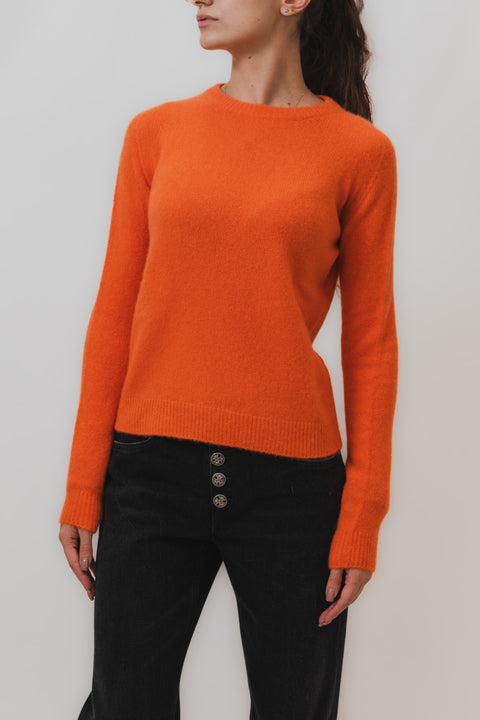 ROBERTO COLLINA MAGLIA GIROCOLLO CASHMERE SETA