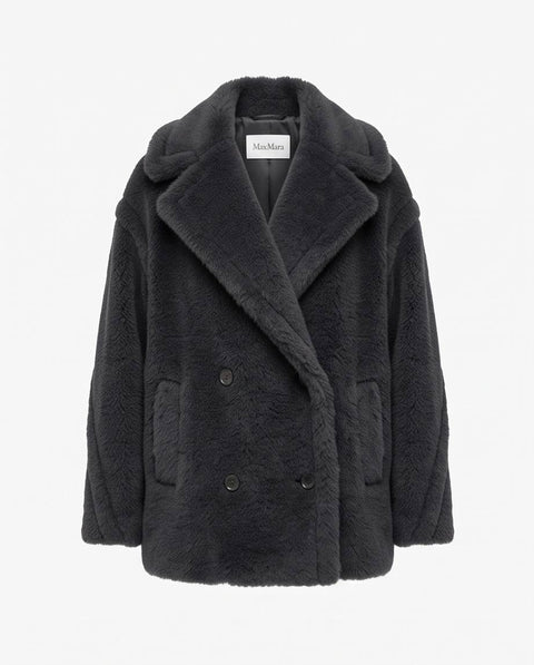 MAX MARA ALCUNO TEDDY CORTO ALPACA SETA E CASHMERE