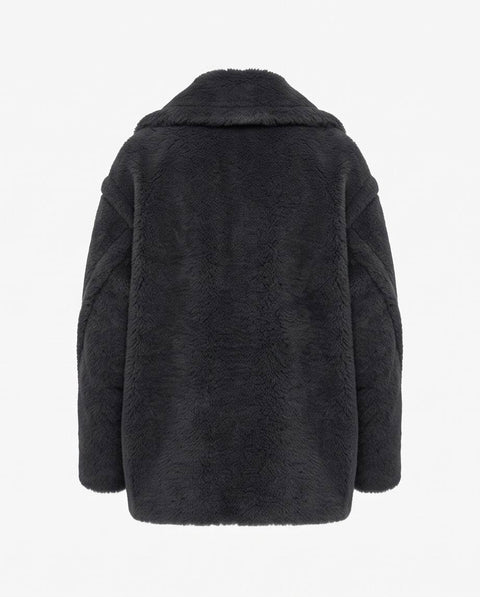 MAX MARA ALCUNO TEDDY CORTO ALPACA SETA E CASHMERE