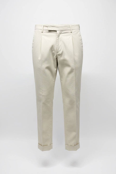 PT TORINO REBEL 1 PINCES GABARDINE DI COTONE
