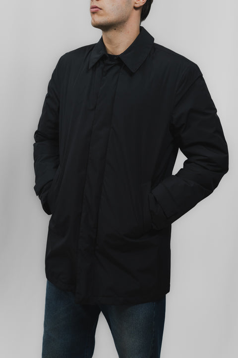 HERNO TRENCH IMBOTTITO CAPUCCIO STACCABILE