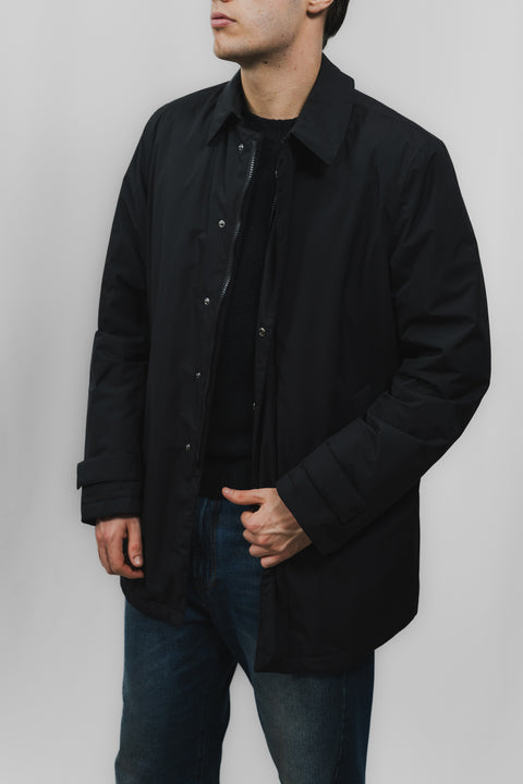 HERNO TRENCH IMBOTTITO CAPUCCIO STACCABILE