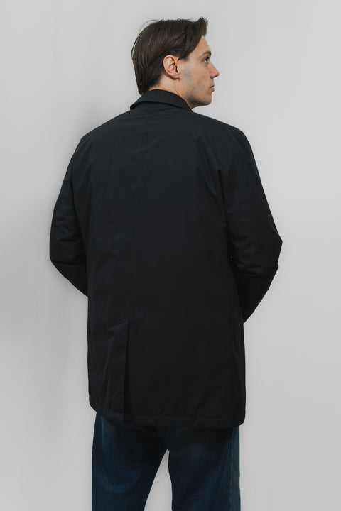 HERNO TRENCH IMBOTTITO CAPUCCIO STACCABILE