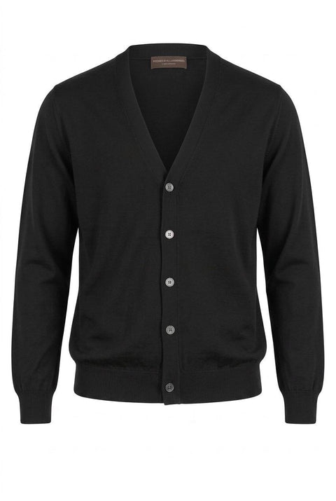 FILIPPO DE LAURENTIIS CARDIGAN BOTTONI LANA MERINOS