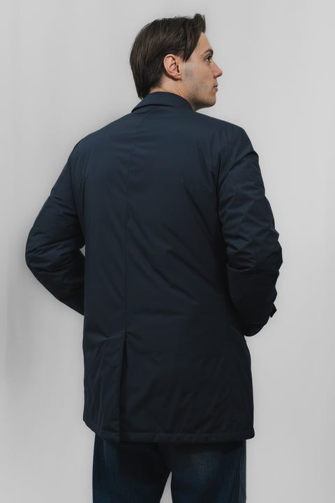 HERNO TRENCH IMBOTTITO CAPUCCIO STACCABILE