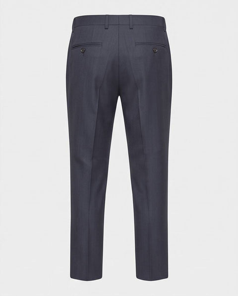 LARDINI COORDINATO 1 PETTO LANA DENIM