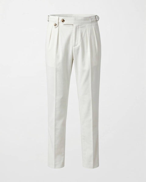 BRUNELLO CUCINELLI PANTALONE 2 PINCES VELLUTO