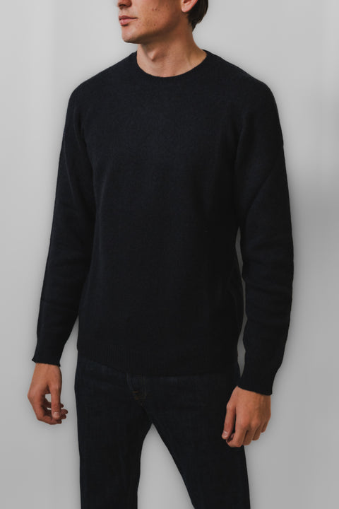 ROBERTO COLLINA MAGLIA GIROCOLLO BABY CAMEL