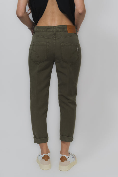 DONDUP KOONS BULL DENIM BOTTONI GIOIELLO
