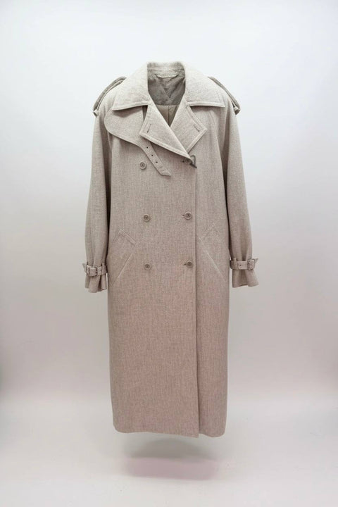 MAX MARA MXSPEDAGGI TRENCH DOPPIOPETTO LINO