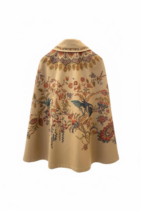 ETRO CAPPA OVER POPELINE STAMPA GARDEN
