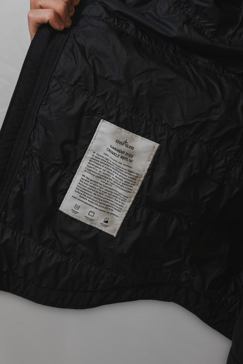 STONE ISLAND CAMICIA CRINKLE REPS LOGO SPALLA