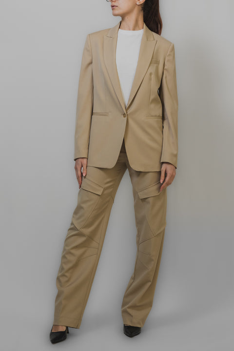 DONDUP BLAZER GIACCA REALIZZATO IN TESSUTO FRESCO LANA VESTIBILITA  REGULAR