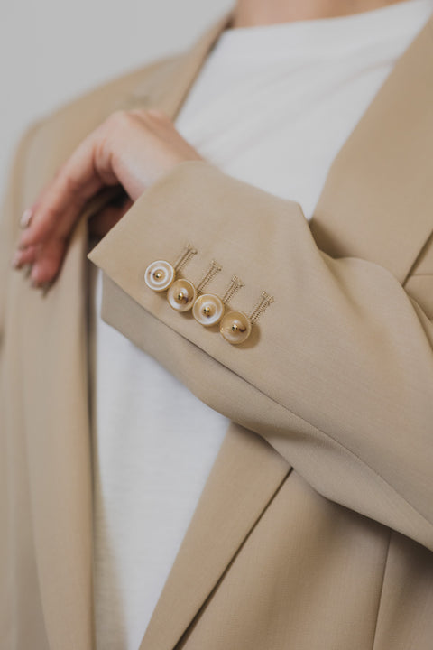 DONDUP BLAZER GIACCA REALIZZATO IN TESSUTO FRESCO LANA VESTIBILITA  REGULAR