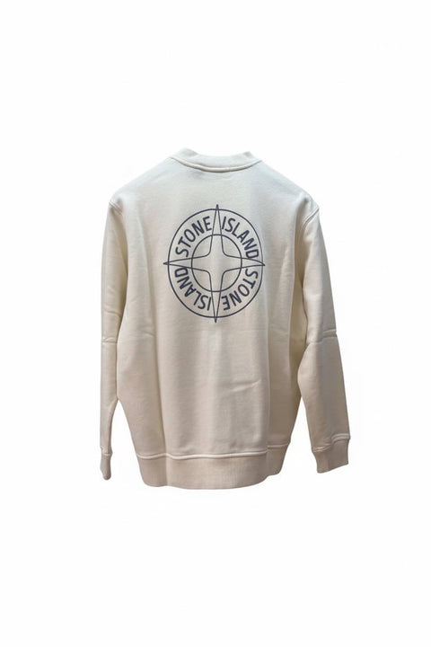 STONE ISLAND FELPA MACROLOGO SCHIENA