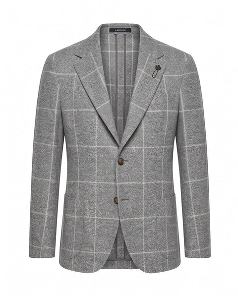 LARDINI GIACCA LANA E MOHAIRE LOROPIANA