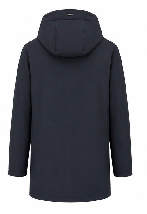 HERNO JACKET LUNGO CAPPUCCIO NYLON