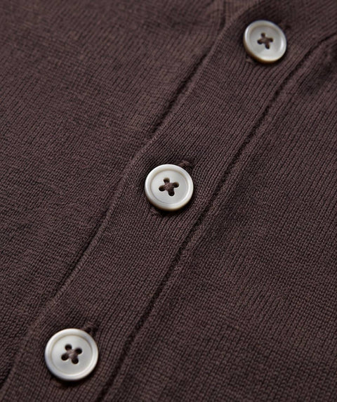 FILIPPO DE LAURENTIIS CARDIGAN BOTTONI LANA MERINOS