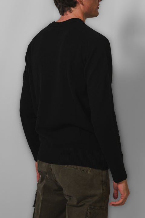 STONE ISLAND MAGLIA GIROCOLLO GEELONG LOGO SPALLA