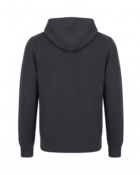 FILIPPO DE LAURENTIIS BOMBER ZIP CAPPUCCIO MISTO CASHMERE