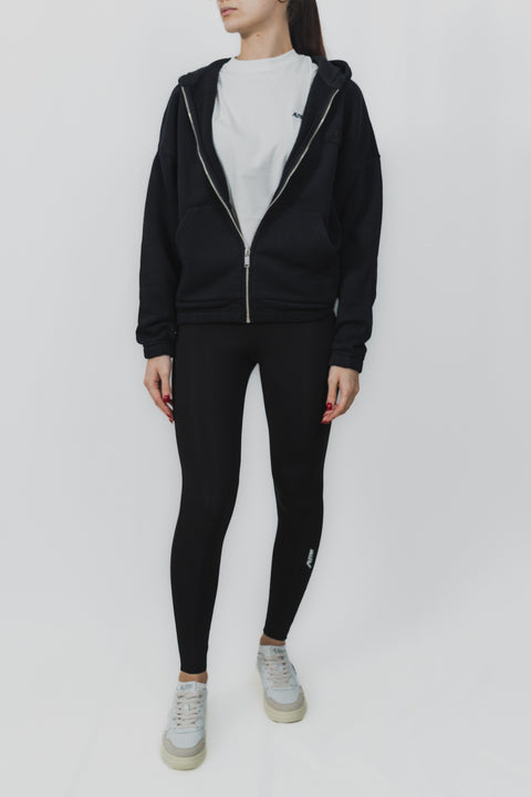 AUTRY FELPA ZIP E CAPPUCCIO OVER