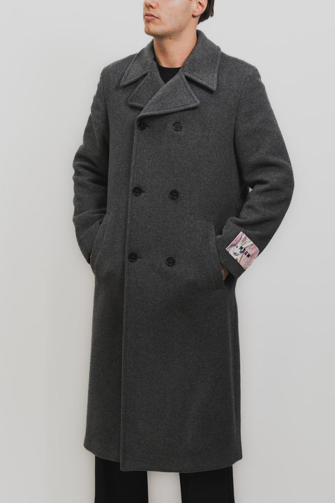 MSGM CAPPOTTO DOPPIOPETTO LANA