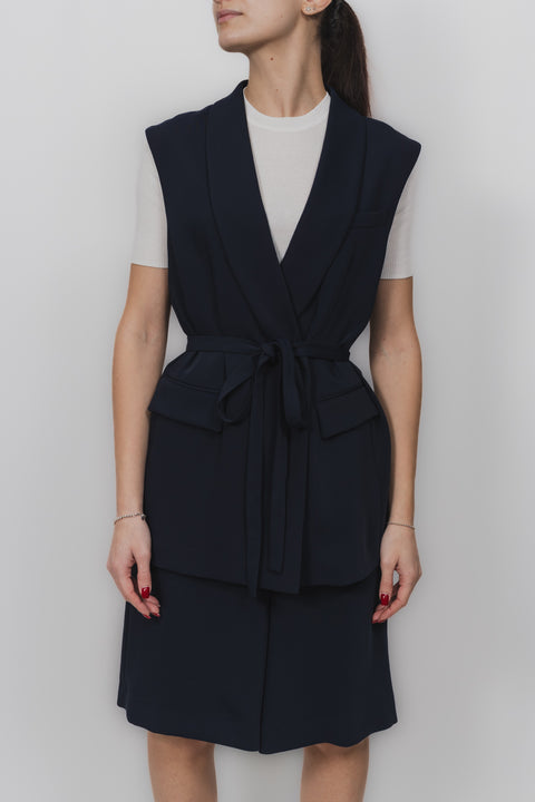 PAROSH GILET DOPPIOPETTO CINTURA CADIS