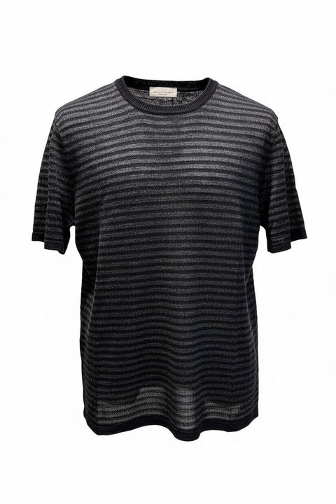 ROBERTO COLLINA T-SHIRT OVERE COTONE E LINO