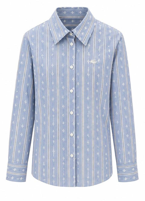 ETRO CAMICIA BACCHETTATA FLOREALE OXFORD