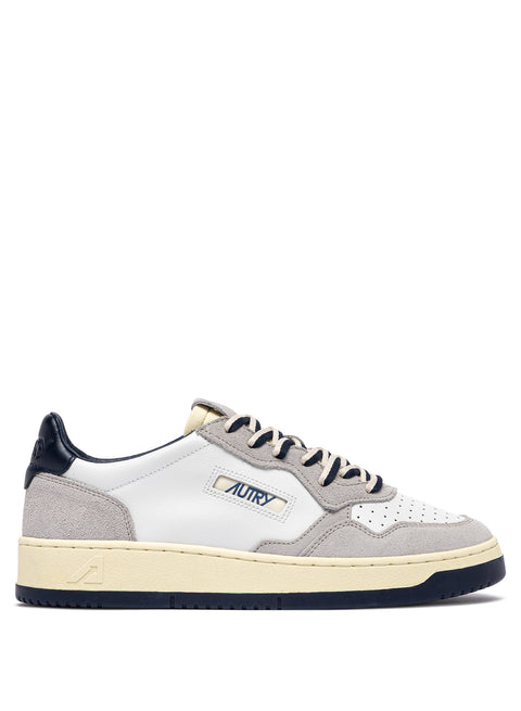 AUTRY SNEAKER PELLE SUEDE LACCIO BICOLOR