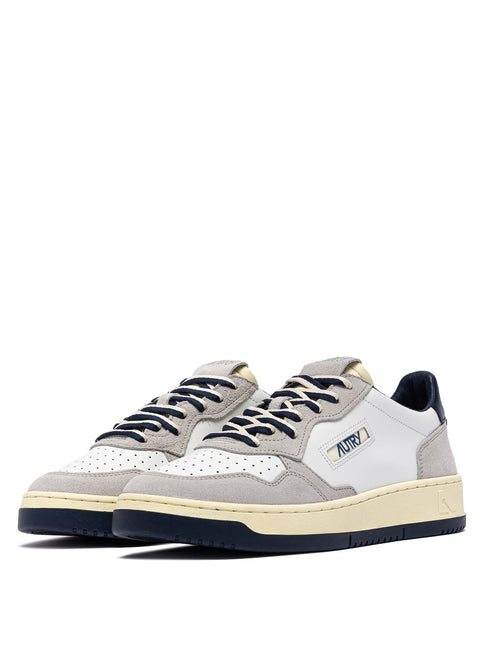 AUTRY SNEAKER PELLE SUEDE LACCIO BICOLOR