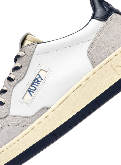 AUTRY SNEAKER PELLE SUEDE LACCIO BICOLOR