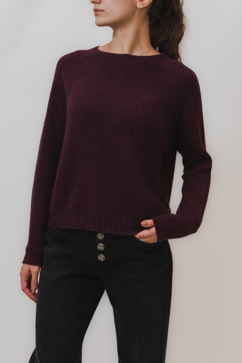 ROBERTO COLLINA MAGLIA GIROCOLLO BABY CAMEL