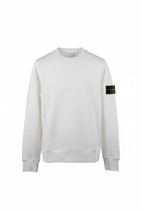 STONE ISLAND FELPA COTONE LOGO