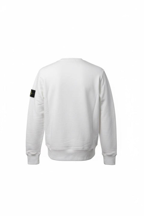 STONE ISLAND FELPA COTONE LOGO