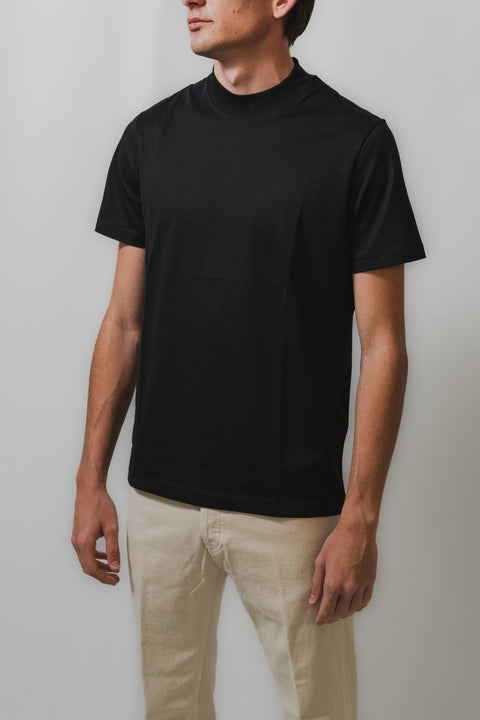 DONDUP T-SHIRT JERSEY COLLO VULCANO