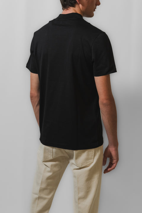 DONDUP T-SHIRT JERSEY COLLO VULCANO