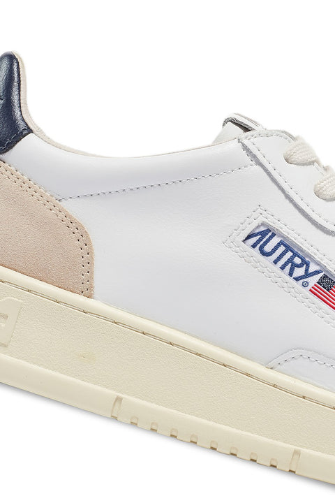 AUTRY SNEAKER PELLE E SUEDE TAB LOGO