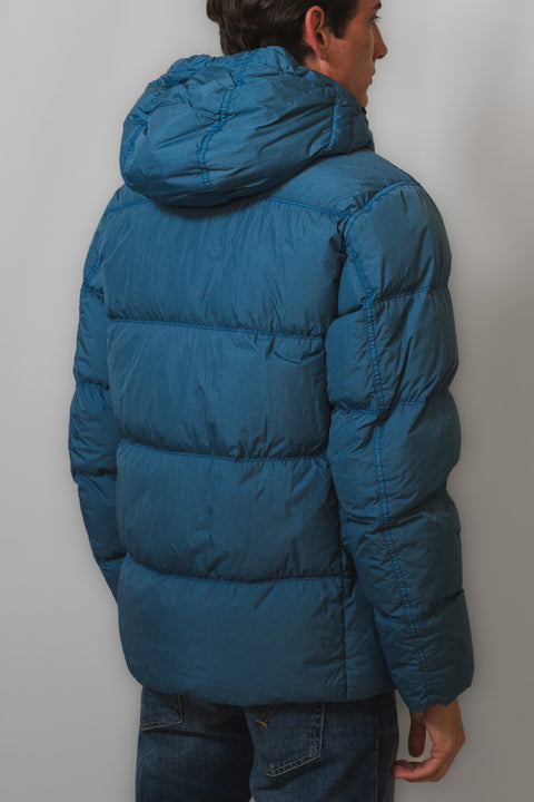 STONE ISLAND PARKA CORTO CRINKLE REPS INTERNO PIUMA