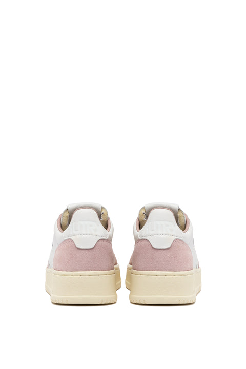 AUTRY SNEAKER BICOLOR PELLE E SUEDE TAB LOGO