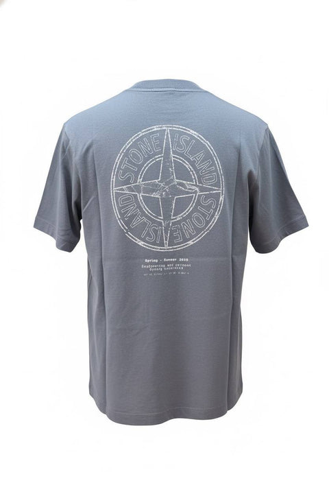 STONE ISLAND T-SHIRT JERSEY MACROLOGO