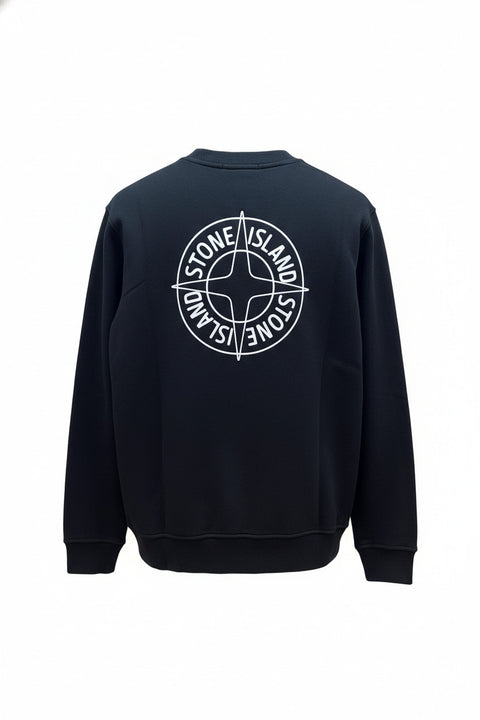 STONE ISLAND FELPA MACROLOGO SCHIENA