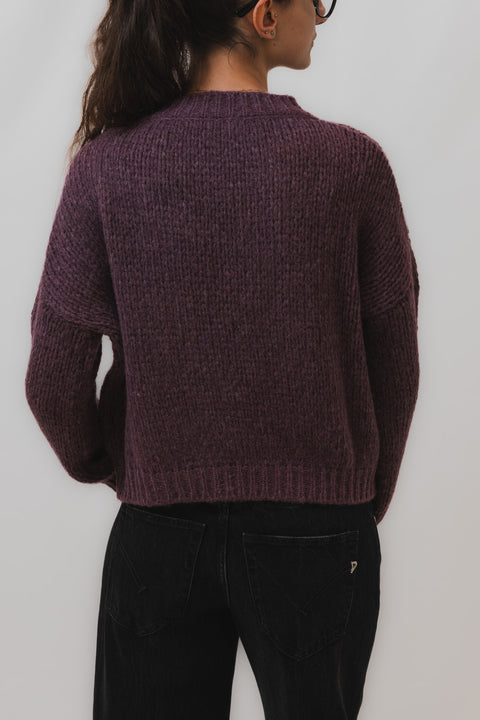 ROBERTO COLLINA MAGLIA GIROCOLLO ALPACA