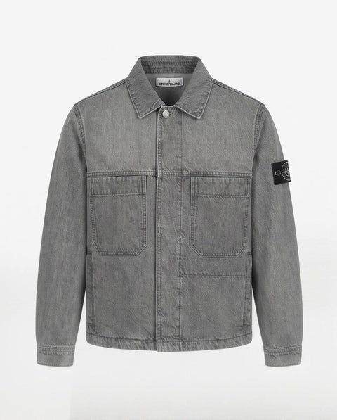 STONE ISLAND GIACCA DENIM OVER
