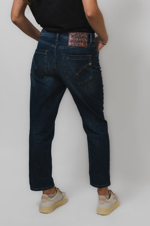 DONDUP KOONS DENIM BOTTONI METALLO